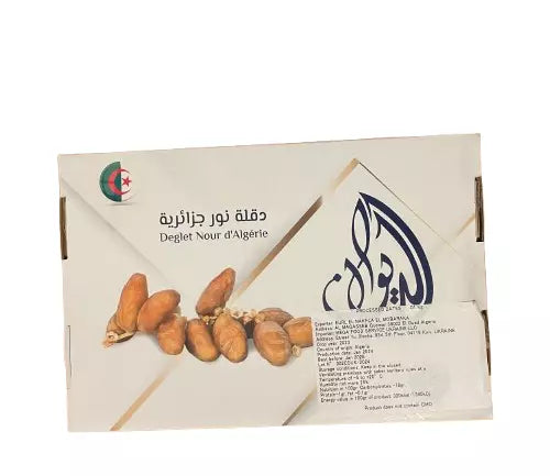 Deglet Nour Dates – Premium Algerian Soft Dates | Naturally Sweet, Pitted & Fibre-Rich | Ideal for Snacking, Ramadan & Baking – 500g / 1kg