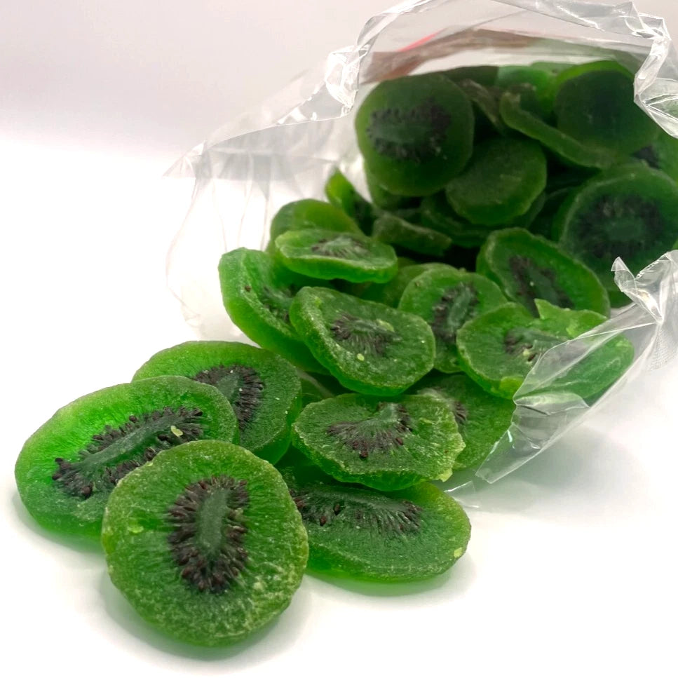 Sweetened Dried Kiwi Slices – Tangy & Chewy | Exotic Green Fruit Snack | Great for Baking & Snacking – 250g - 10kg