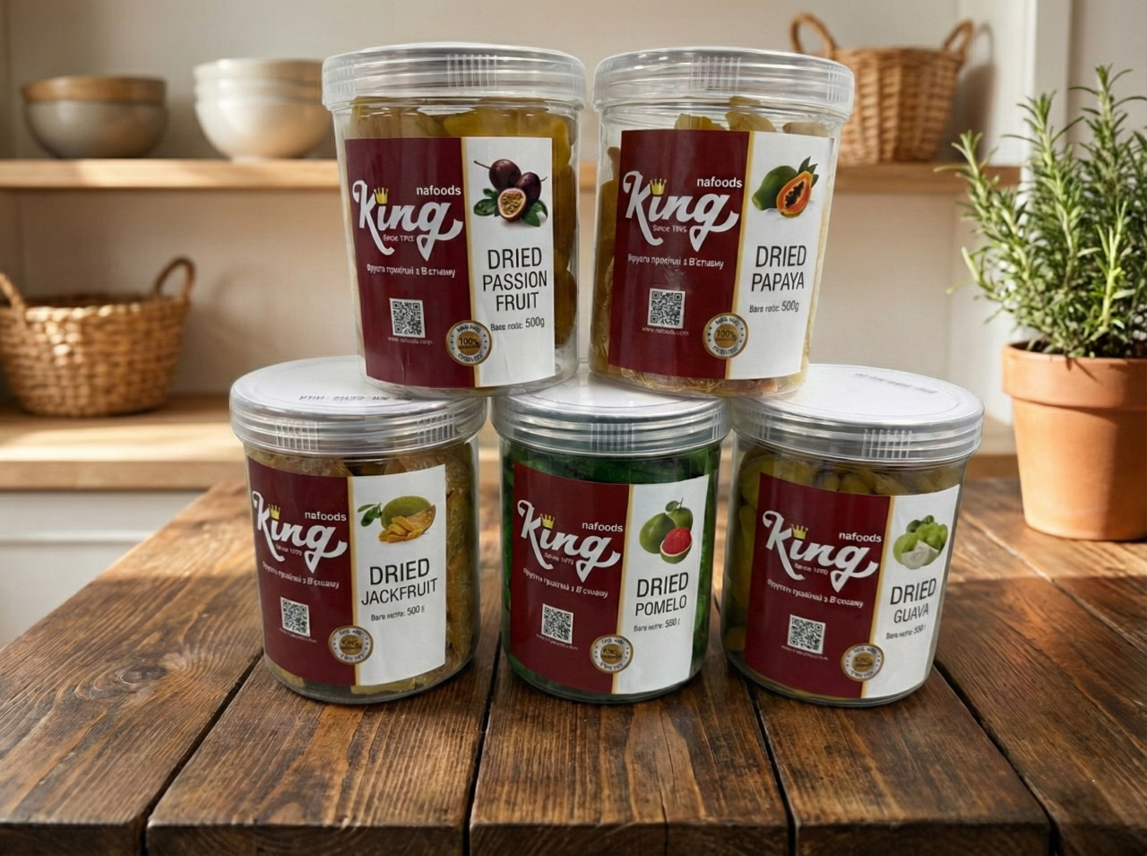 Premium Dried Tropical Fruits | Papaya, Jackfruit, Guava & More