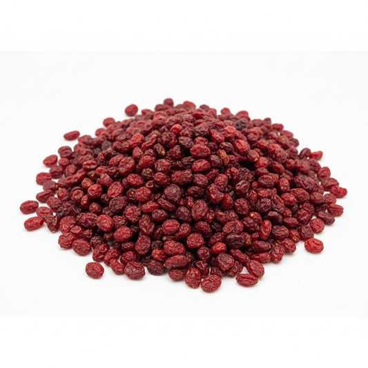 Dried barberries used in Persian jewelled rice