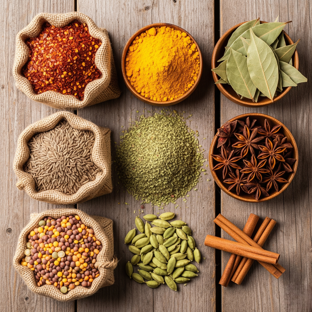 Spices, Herbs and Pulses