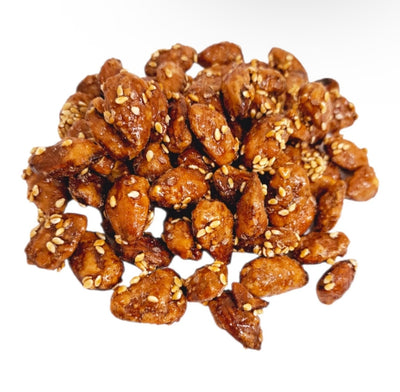 Honey Sesame Almonds