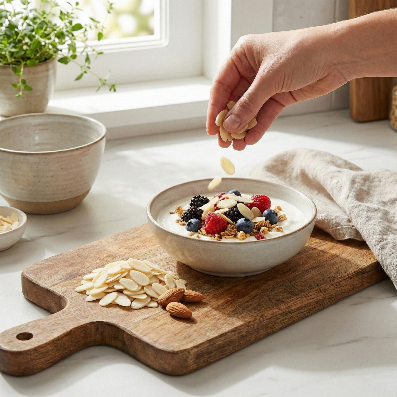 Premium Flaked Almonds 250g- 5kg | Californian | Blanched Sliced Nuts | Baking & Keto