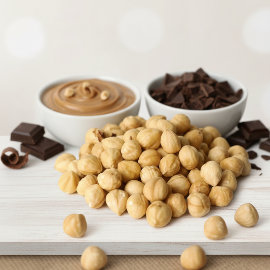 Roasted Hazelnuts 250g-5kg – Premium | Unsalted, Crunchy | High Fibre & Protein