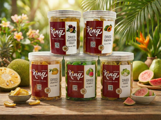 Premium Dried Tropical Fruits | Papaya, Jackfruit, Guava & More