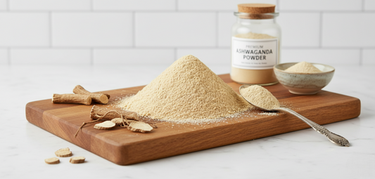 Ashwagandha Powder - Natural Stress Relief, Energy and Immunity Support, Vegan