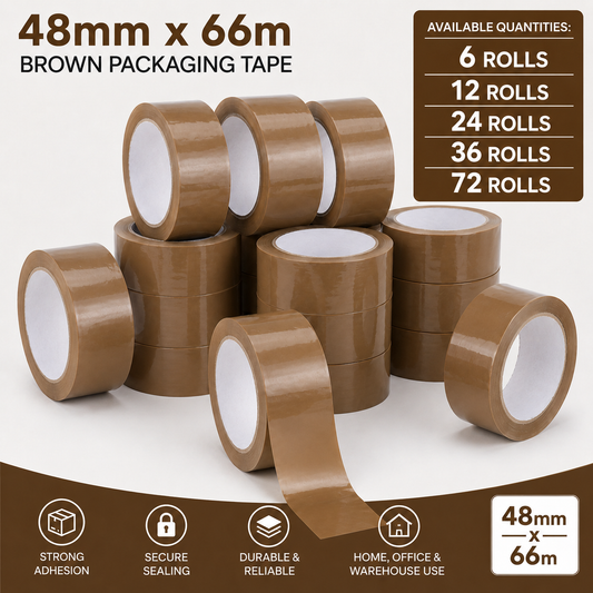 Brown Packaging Tape 48mm x 66m